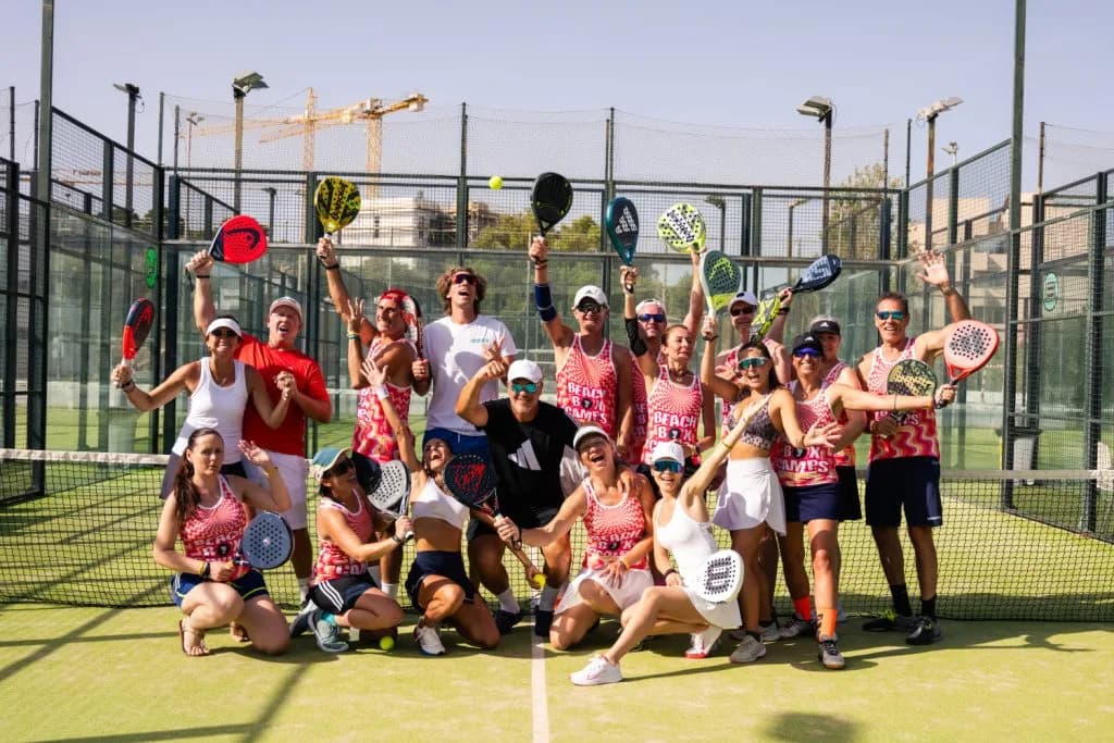 Beach Box Padel Tennis camp in october Mallorca 2025