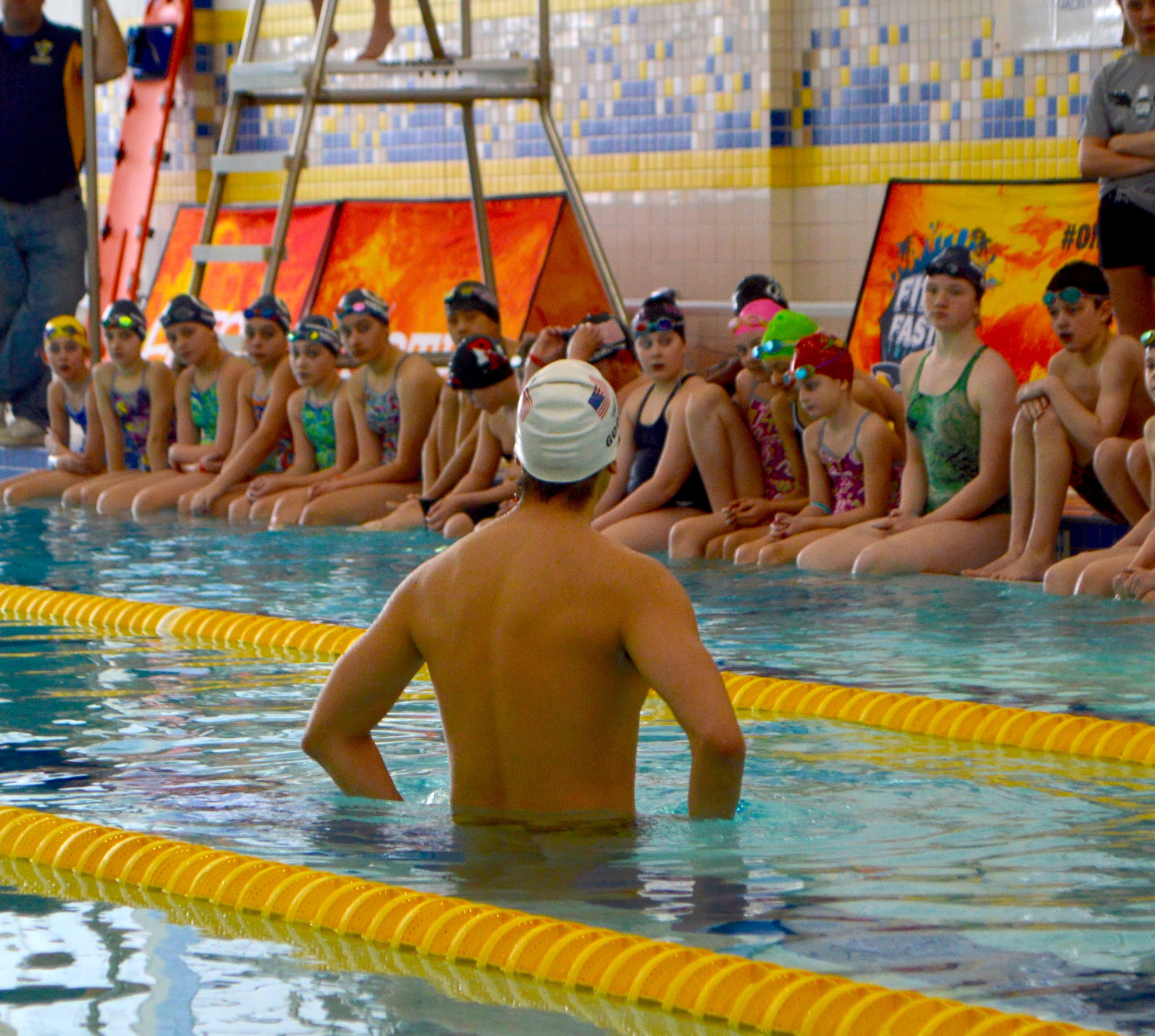 Fitter and Faster competetiv enrichment swimming camp Montclair USA