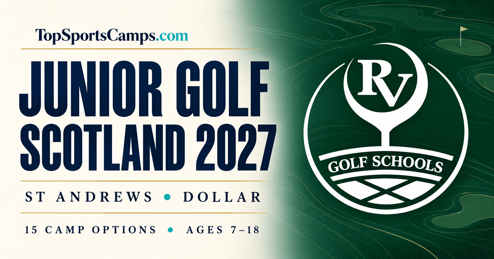 Discover RV Golf Schools: 15 Junior Golf Camp Options in Scotland for 2027