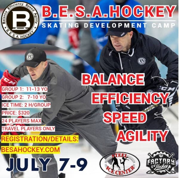 BESA ICE HOCKEY SKATING DEVELOPMENT CAMP USA