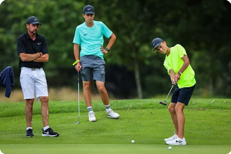 Nike Golf 2-week camp at Bradfield College,