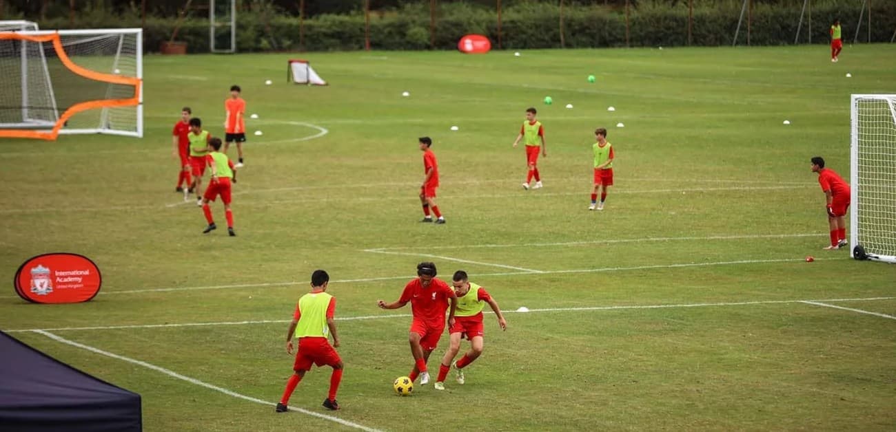 Liverpool FC Summer Football Performance 2 Week Camp for Boys Repton School, Derbyshire