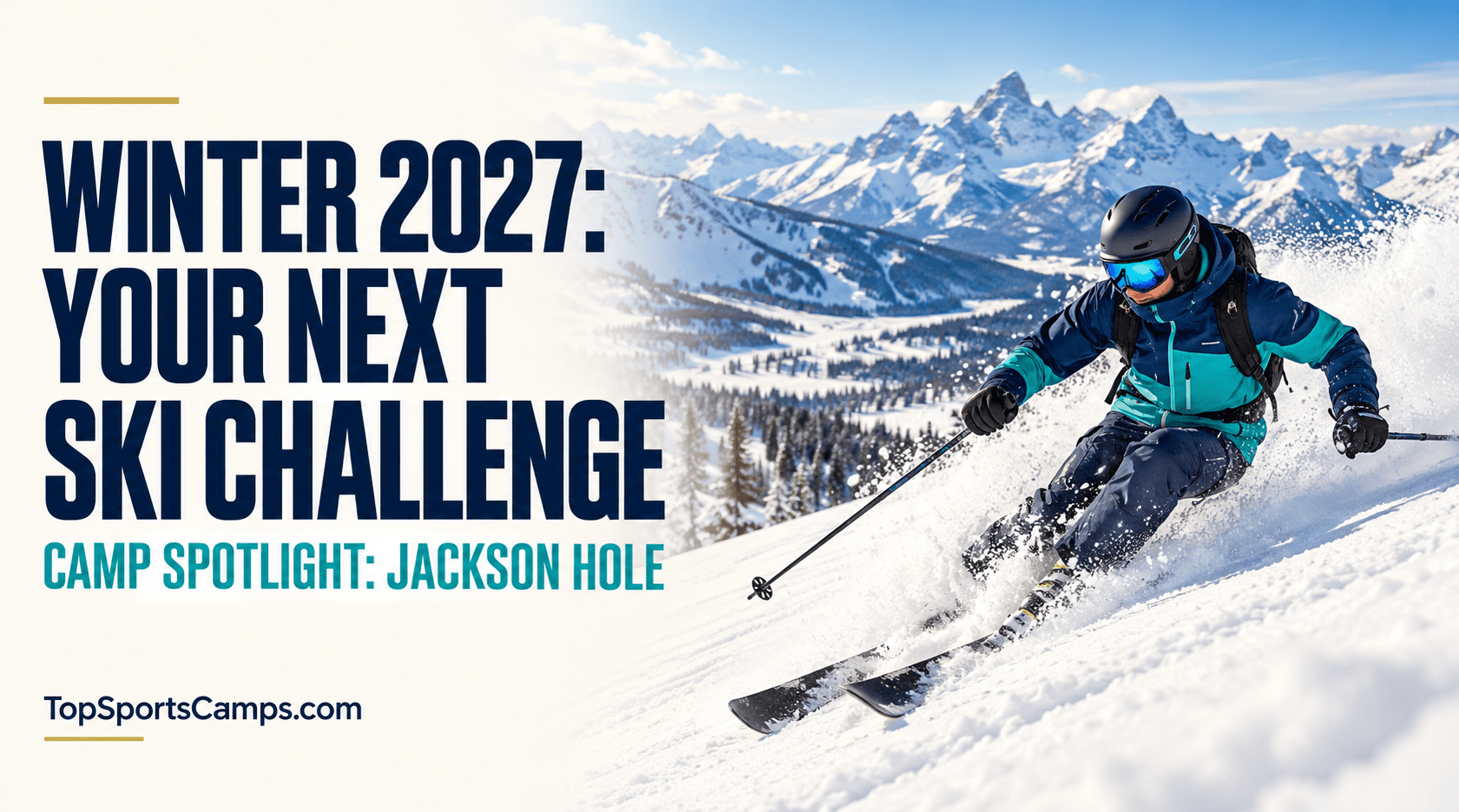 Winter 2027 Camp Spotlight: Jackson Hole’s Steep & Deep Ski Dates