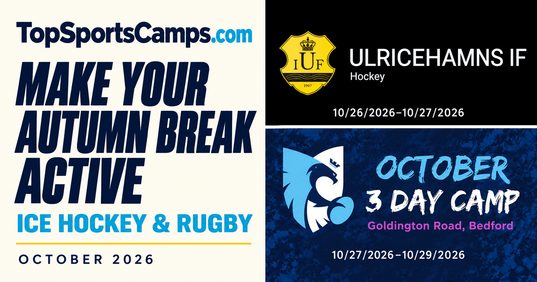 An Active Autumn Break: Discover Upcoming Hockey and Rugby Camps