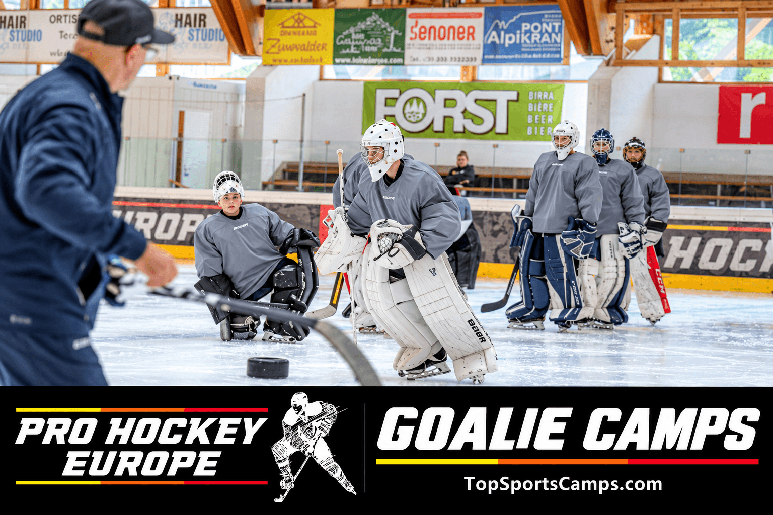 Pro Hockey Europe Ice Hockey Goalie Camp 2027 – Val Gardena – Jim Corsi