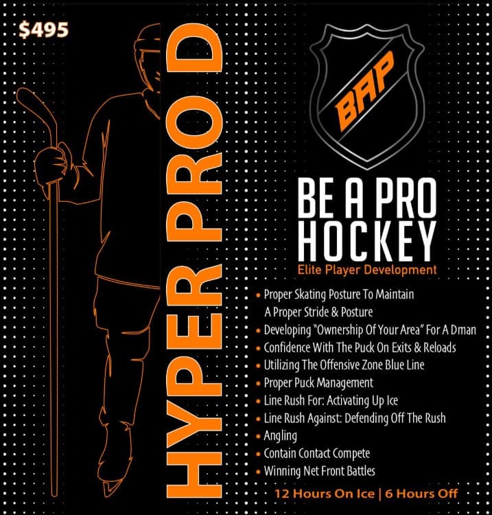 BE A PRO ICE HOCKEY Elite Player Development Camp