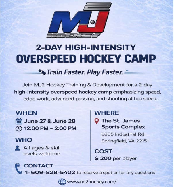 MJ2 Ice Hockey Training & Development Camp