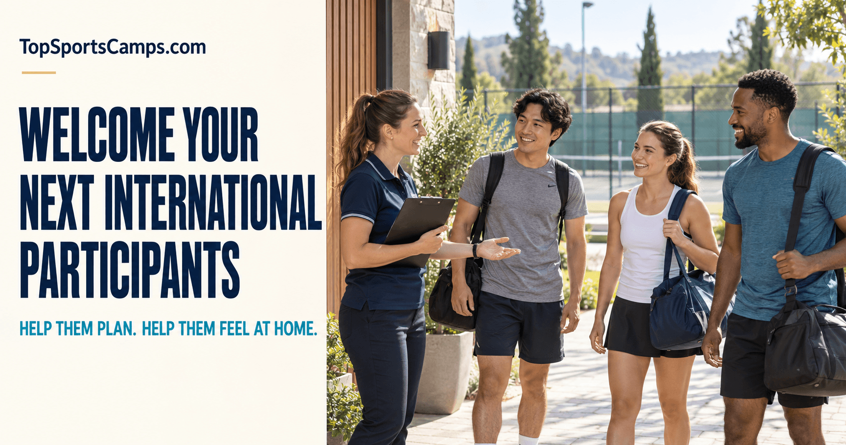 Your Next Participants May Live Abroad: Is Your Sports Camp Ready to Welcome Them?