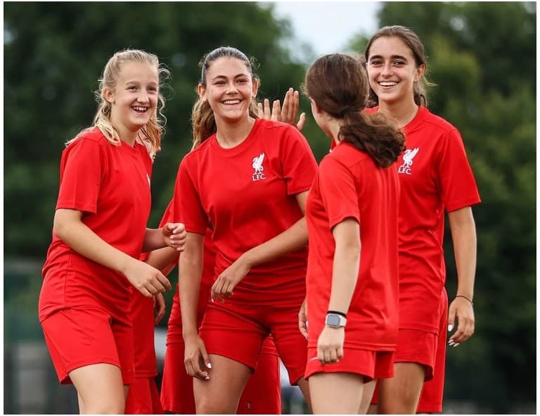 Liverpool FC Girls Summer 2 Week Football Camp Repton School