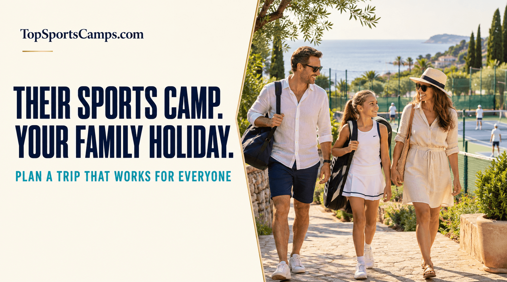 Their Sports Camp, Your Family Holiday: How to Plan a Trip That Works for Everyone