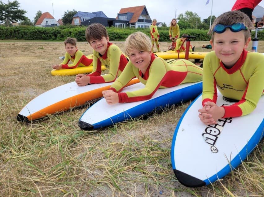 DGI Ocean Rescue Swimming Camp at Tirsbæk Beach