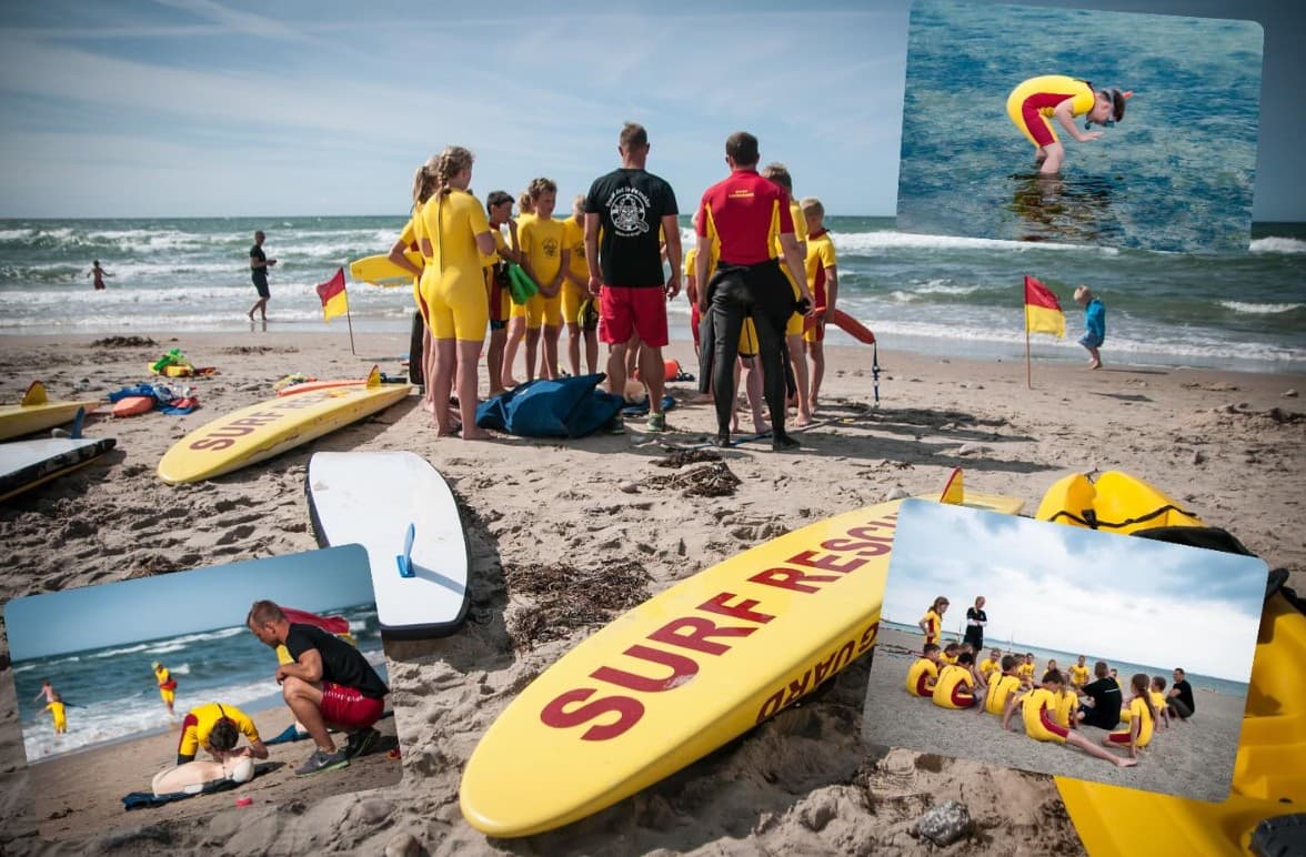 DGI Ocean Rescue Swimming Camp Week 32 - Amager