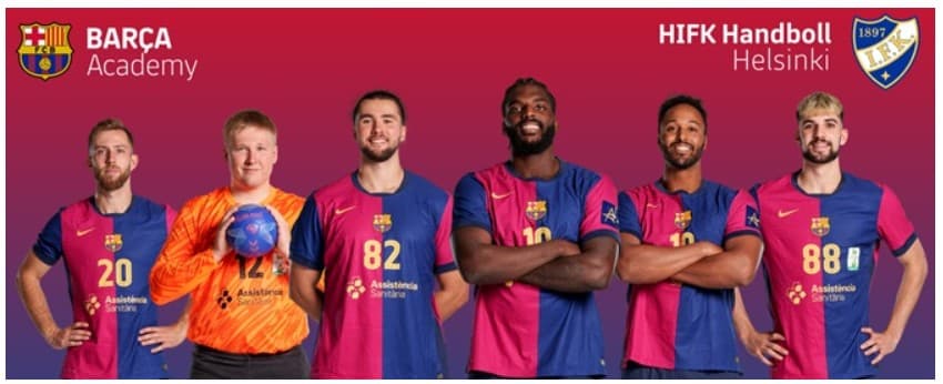 Barça Academy Finland Handball Camp with HIFK Handboll week 1