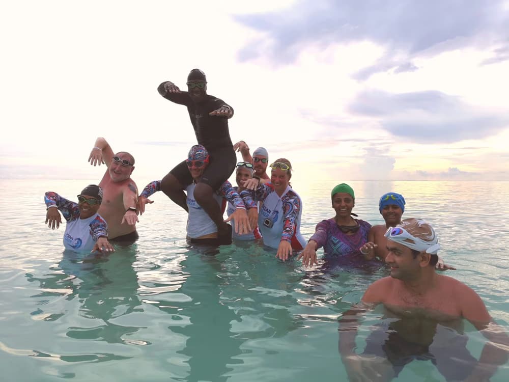 Ocean walker 5 day luxury technique swim camp Maldives 2025