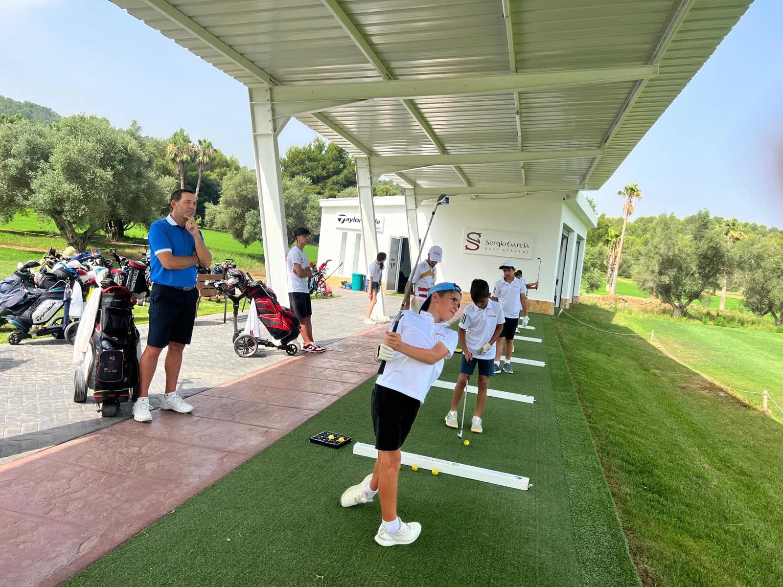 Sergio Garcia golf summer academy 2025