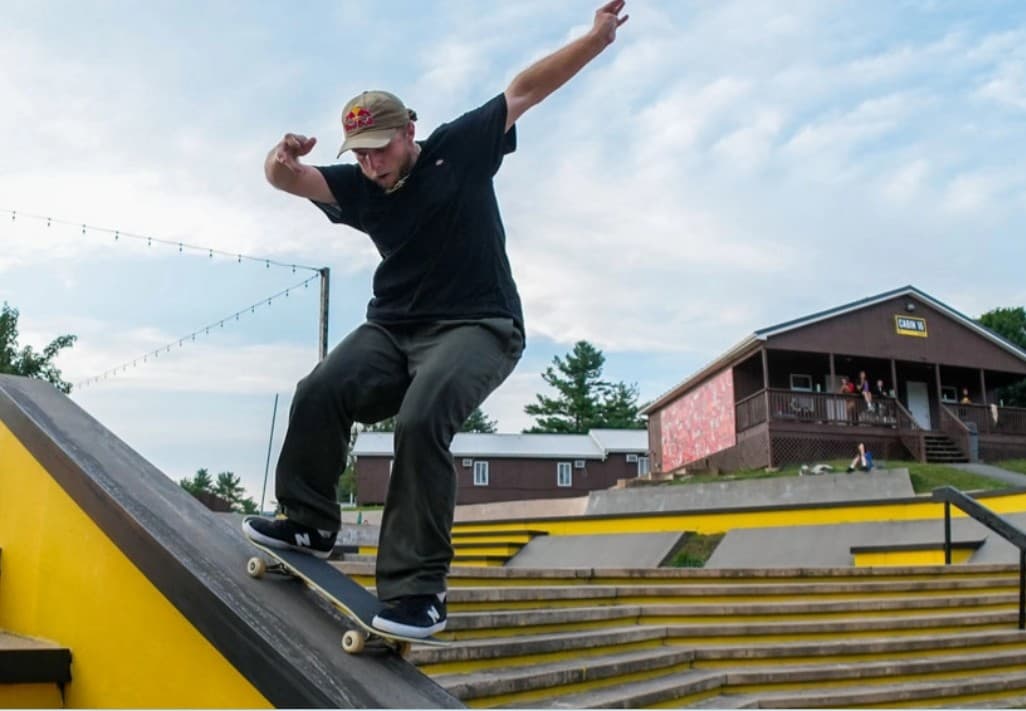 Woodward skateboarding camp with Jake Wooten