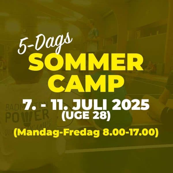 Badminton power summer camp Denmark