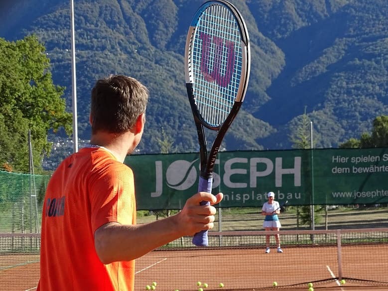 Chiudinelli autumn tennis camp Ascona Switzerland