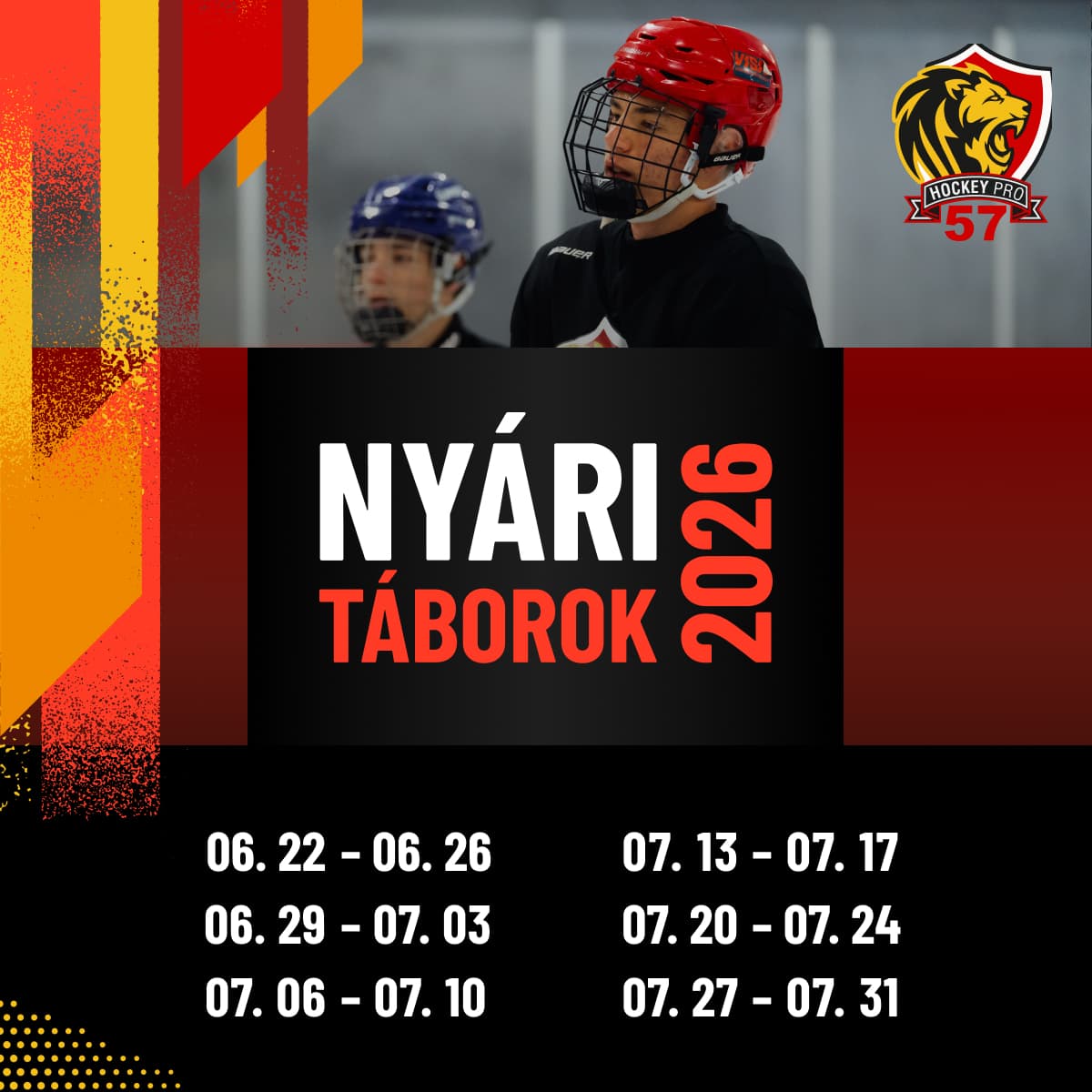 Hockey Pro 57 Ice Hockey Camp session 1