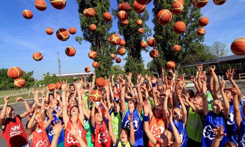 Nacel Basketball summer camp in France