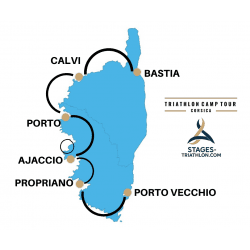 Stages Triathlon camp in Corsica 2026